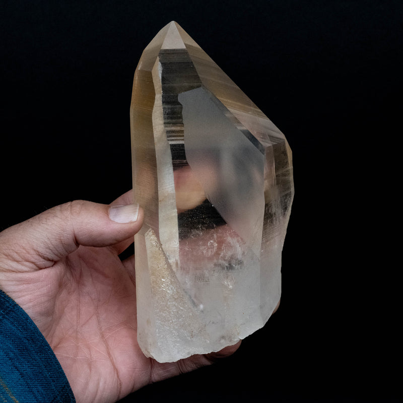 Lemurian Seed Quartz Crystal 1026 g 158x79mm