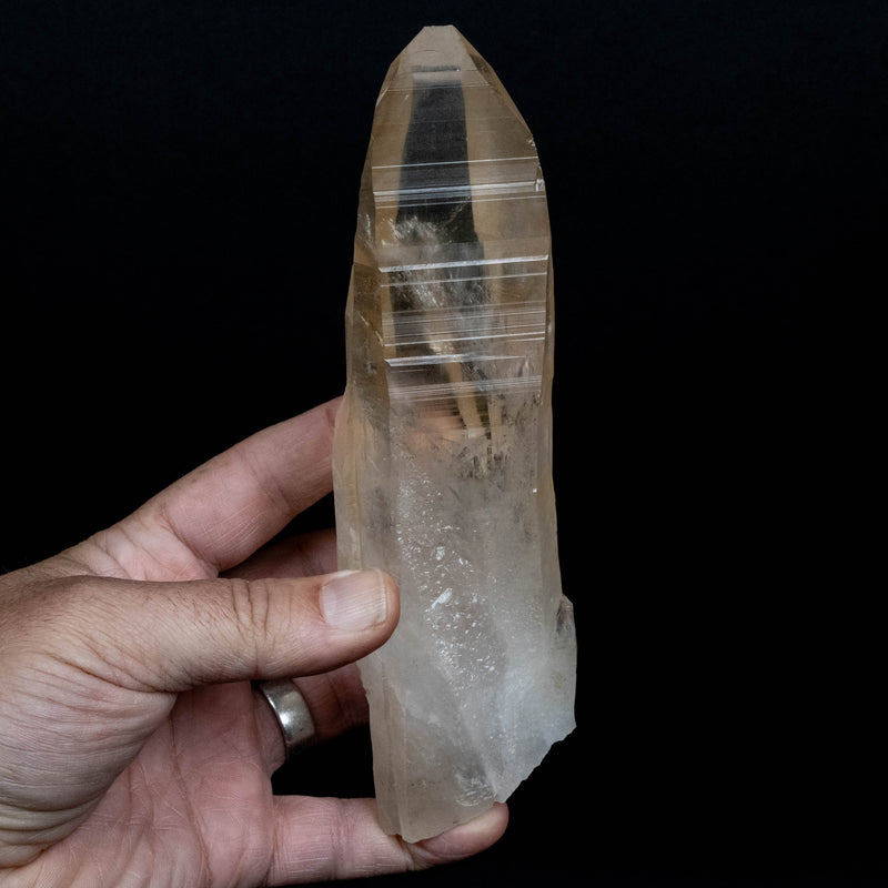 Lemurian Seed Quartz Crystal 494 g 188x59mm