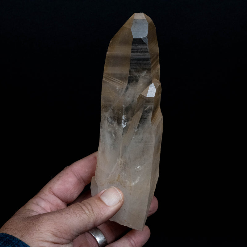 Lemurian Seed Quartz Crystal 494 g 188x59mm