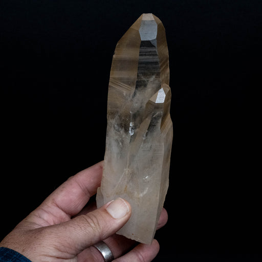 Lemurian Seed Quartz Crystal 494 g 188x59mm - InnerVision Crystals