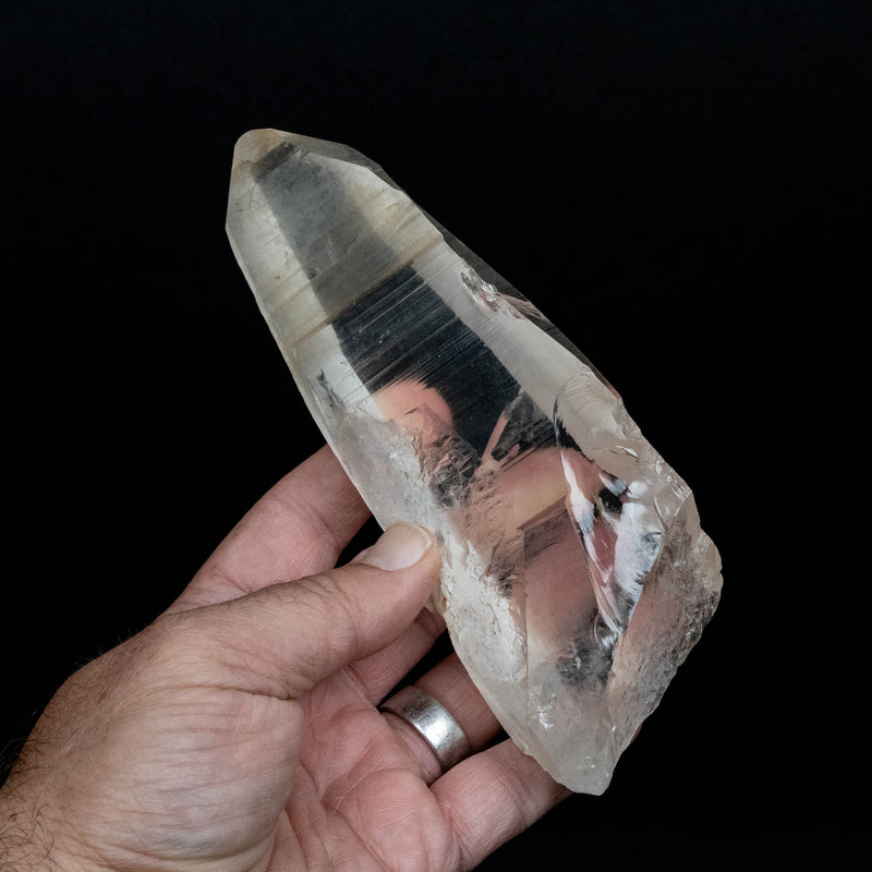 Lemurian Seed Quartz Crystal 476 g 169x64mm - InnerVision Crystals
