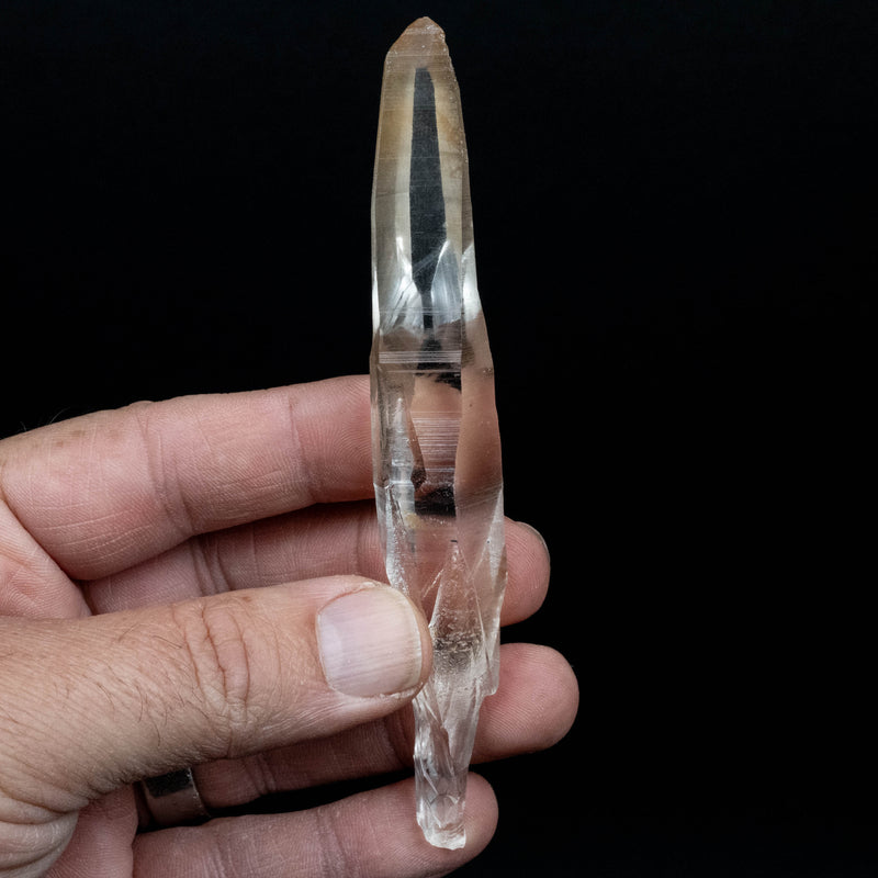 Lemurian Seed Quartz Crystal 34 g 122x17mm