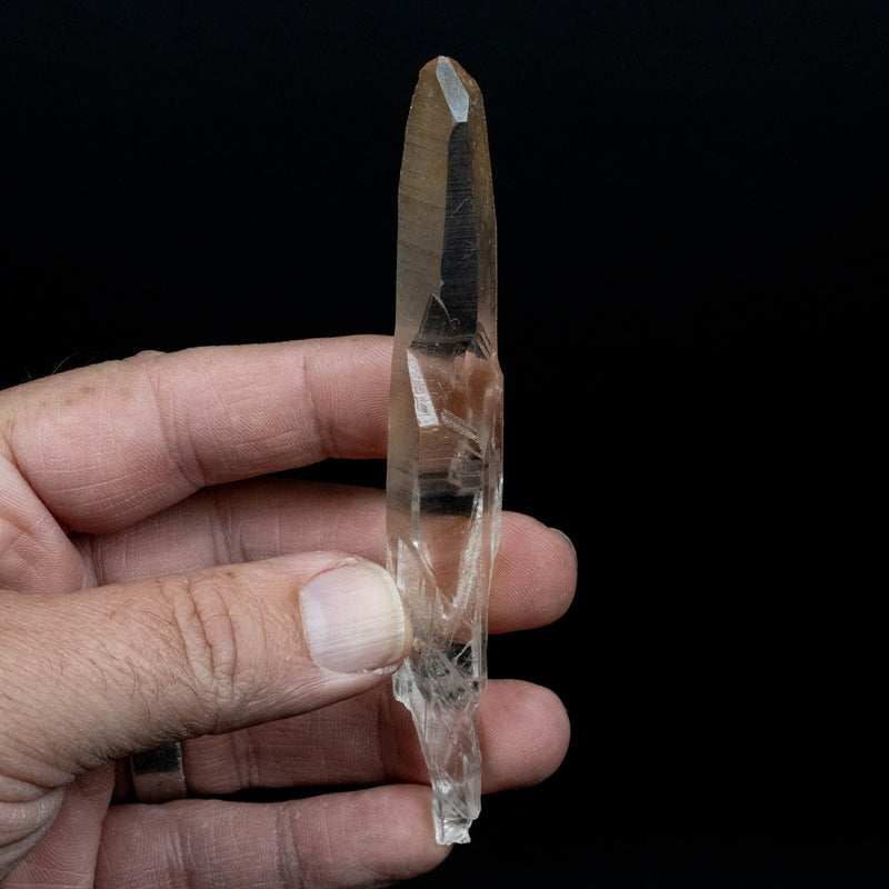 Lemurian Seed Quartz Crystal 34 g 122x17mm