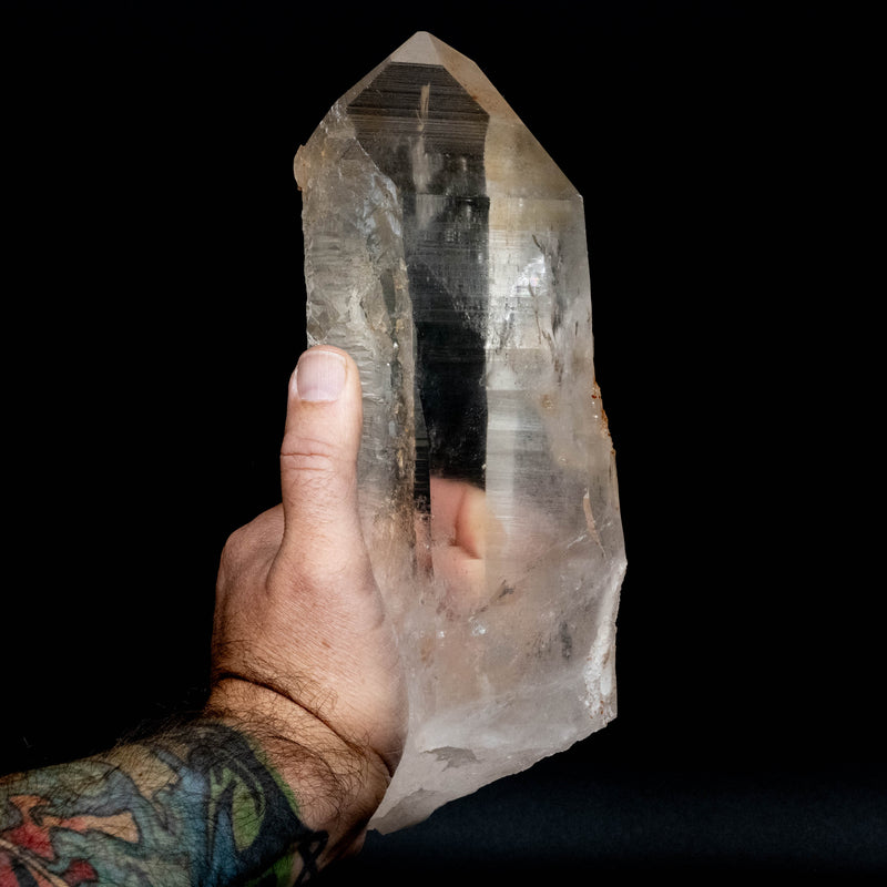 Lemurian Seed Quartz Crystal 2260 g 252x89mm
