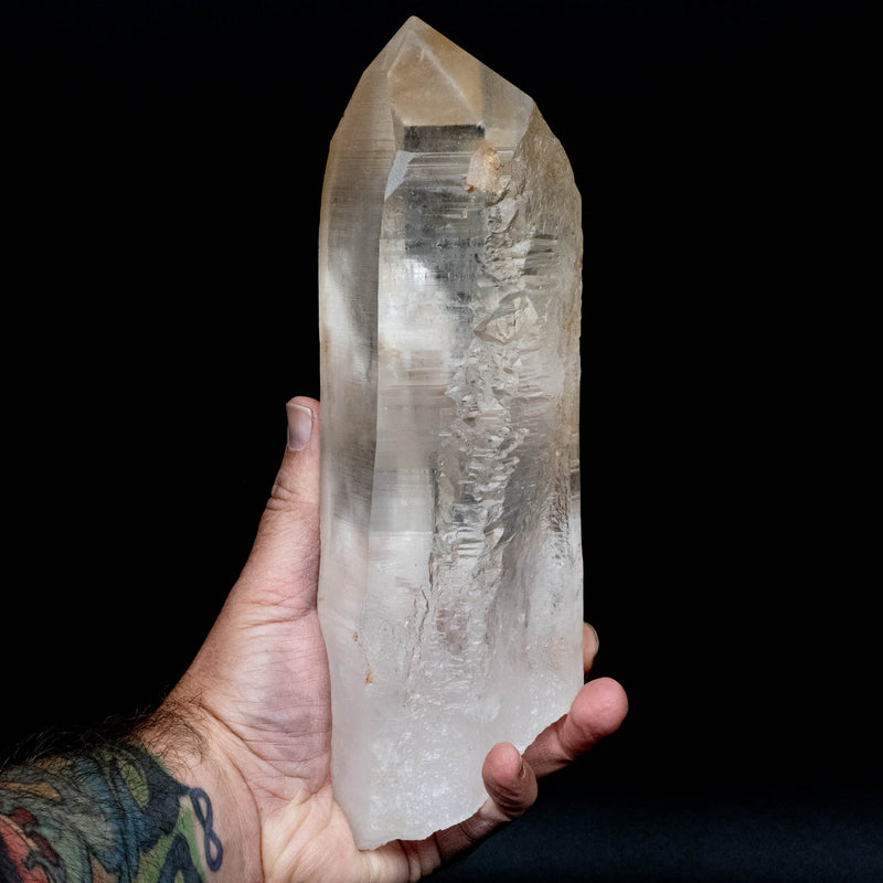 Lemurian Seed Quartz Crystal 2260 g 252x89mm