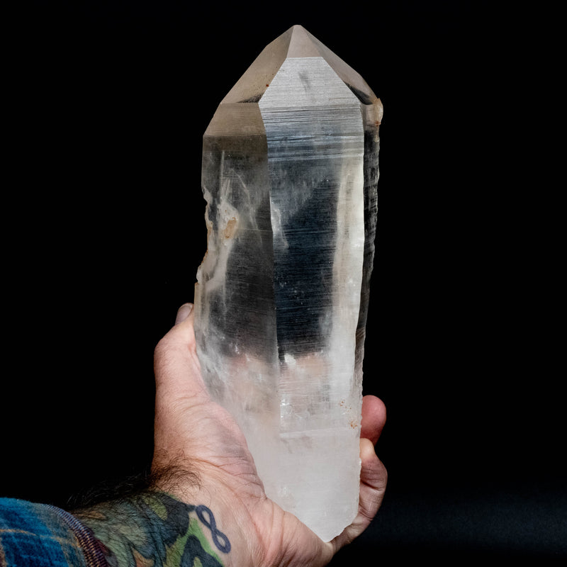 Lemurian Seed Quartz Crystal 2260 g 252x89mm