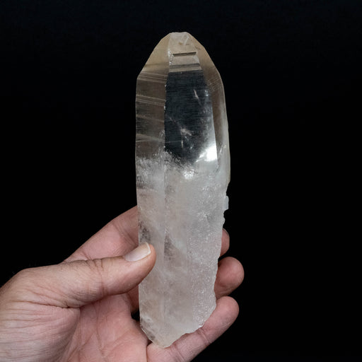 Lemurian Seed Quartz Crystal 386 g 165x47mm - InnerVision Crystals