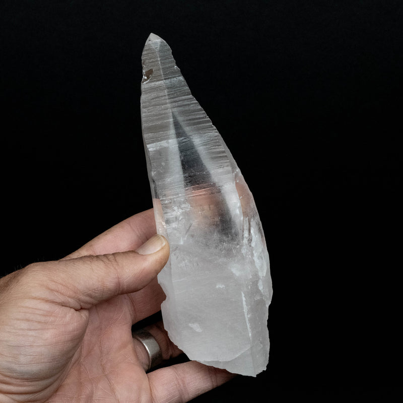 Lemurian Seed Quartz Crystal 398 g 170x55mm
