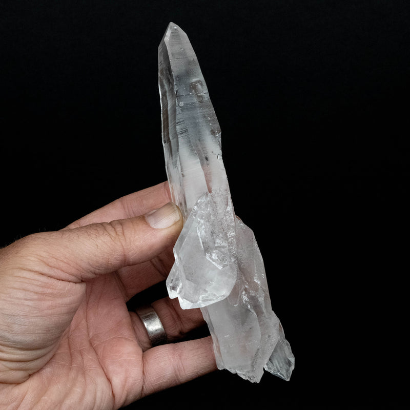 Lemurian Seed Quartz Crystal 260 g 167x44mm DT