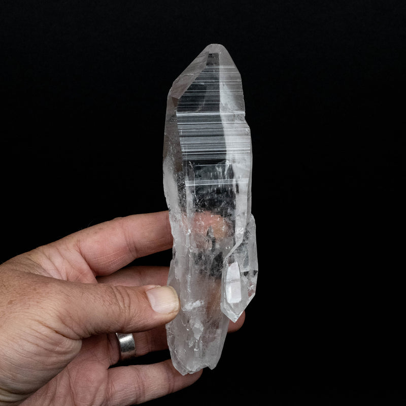 Lemurian Seed Quartz Crystal 260 g 167x44mm DT