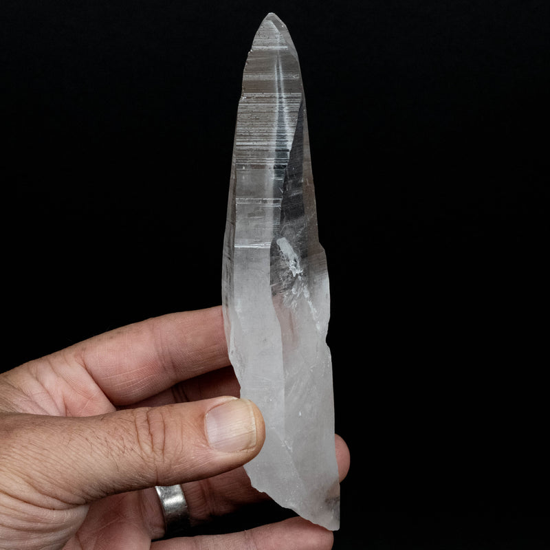 Lemurian Seed Quartz Crystal 174 g 159x37mm