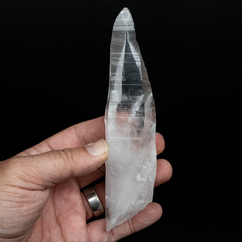 Lemurian Seed Quartz Crystal 174 g 159x37mm