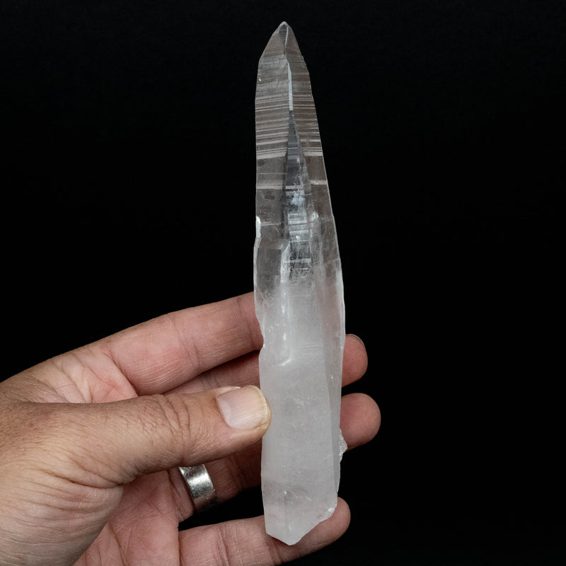 Lemurian Seed Quartz Crystal 174 g 159x37mm