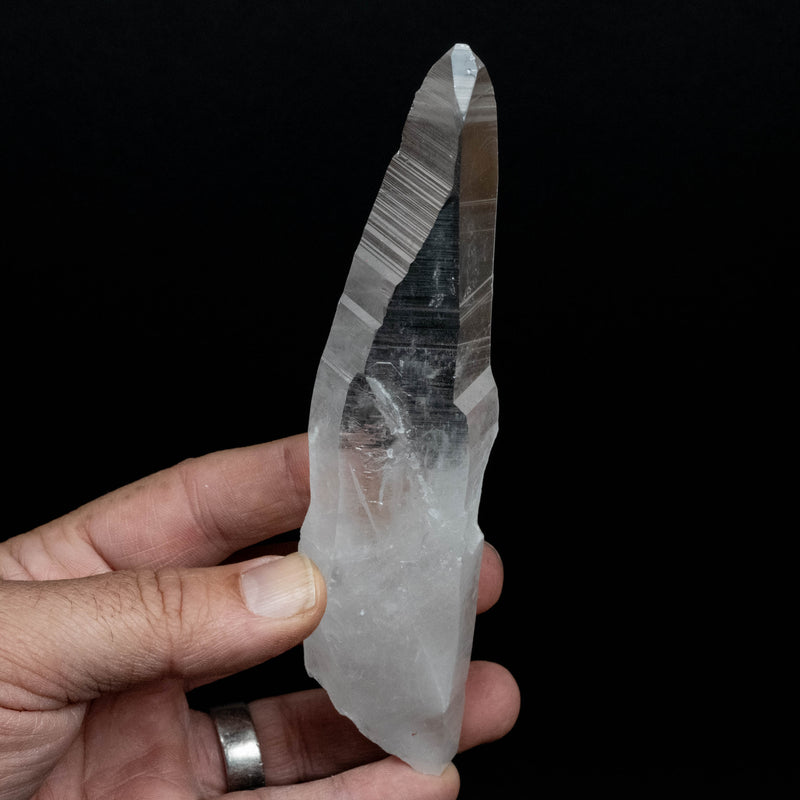 Lemurian Seed Quartz Crystal 174 g 159x37mm