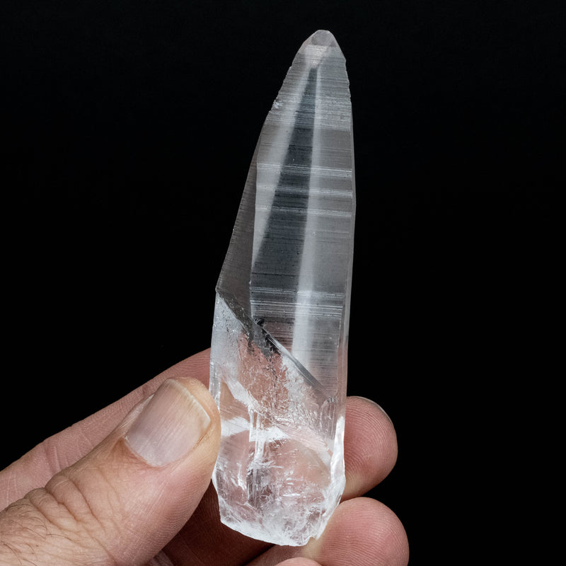 Lemurian Seed Quartz Crystal 44 g 87x23mm