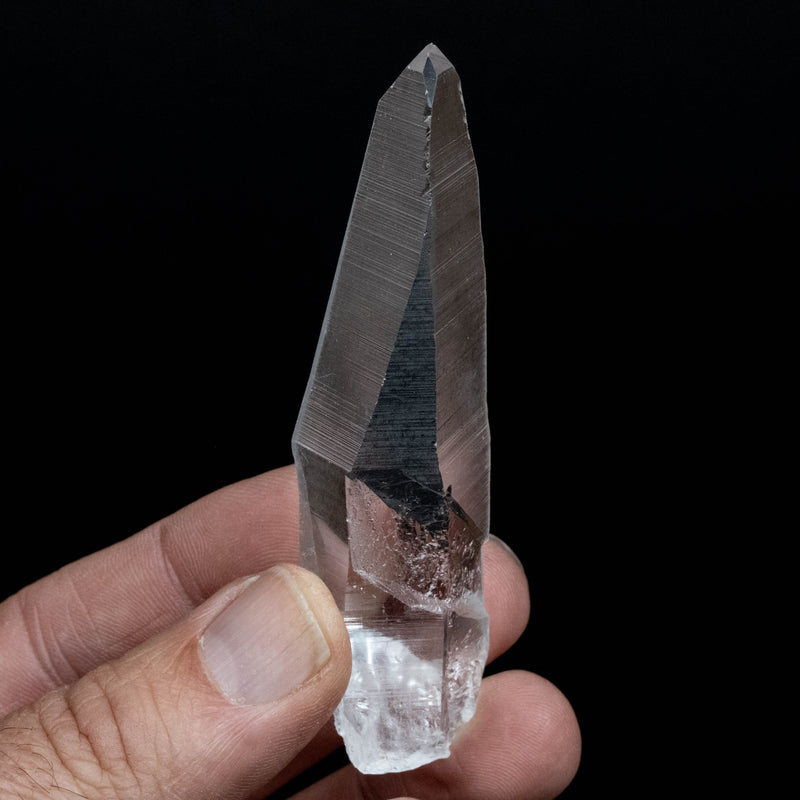 Lemurian Seed Quartz Crystal 44 g 87x23mm