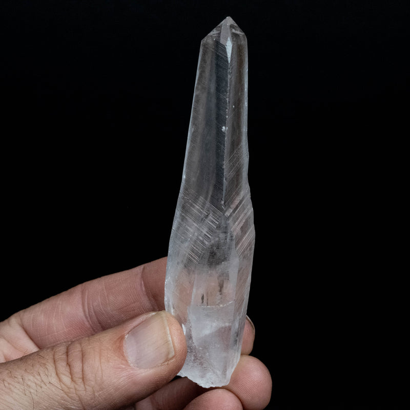 Lemurian Seed Quartz Crystal 70 g 108x22mm