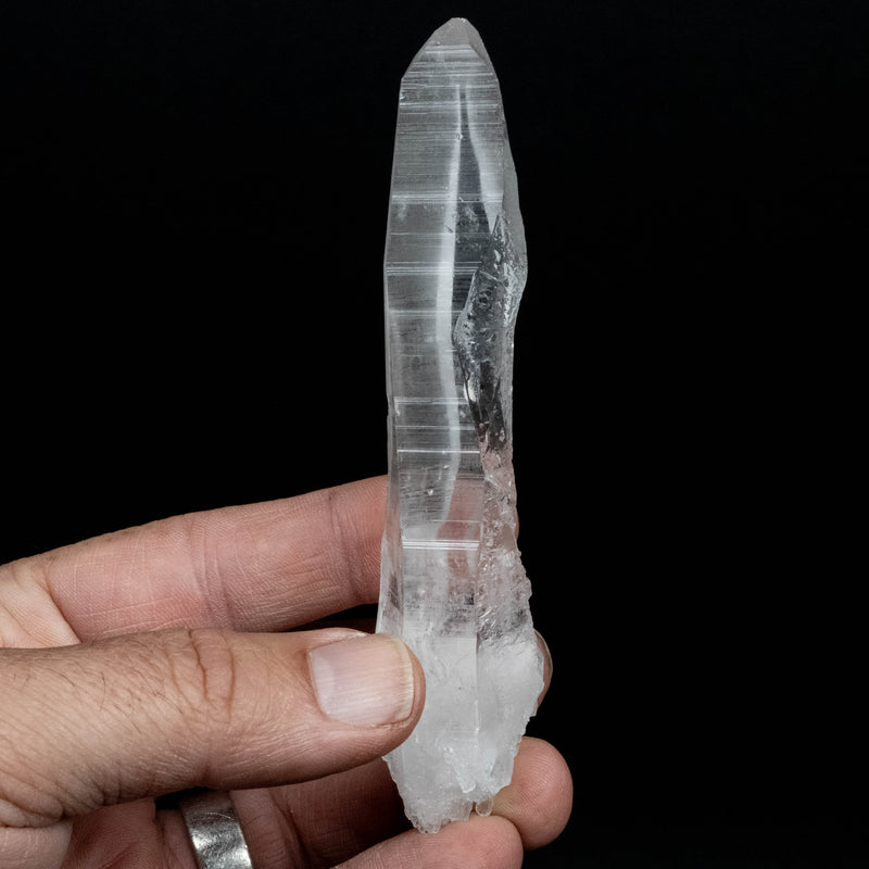 Lemurian Seed Quartz Crystal 70 g 118x27mm