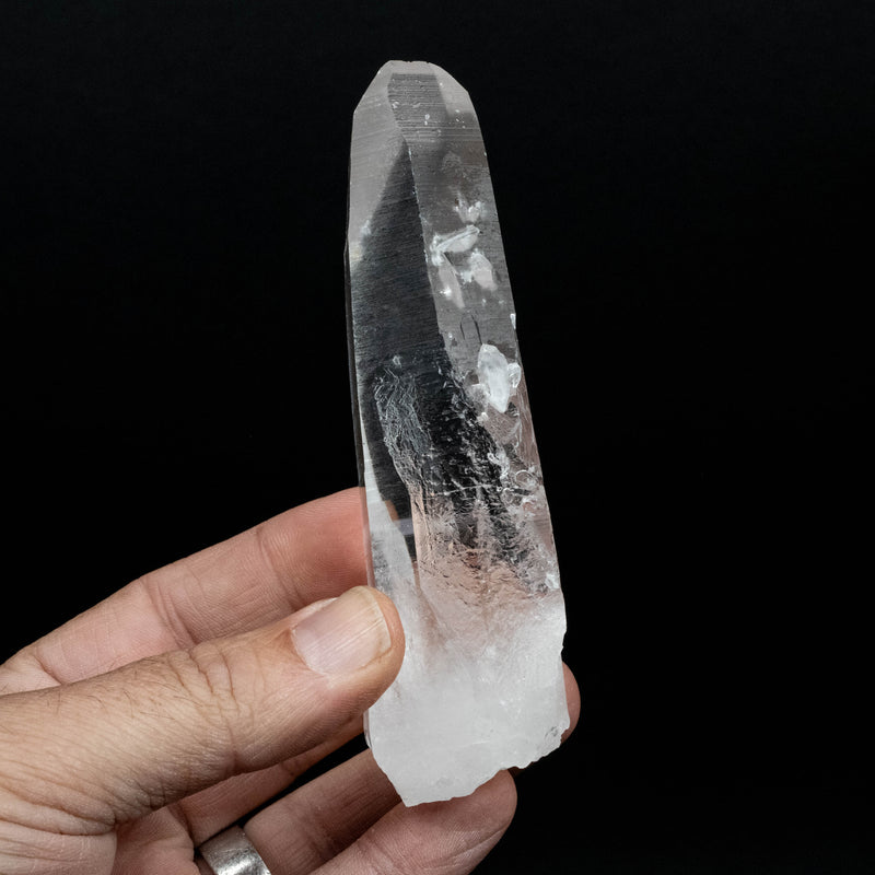 Lemurian Seed Quartz Crystal 195 g 119x37mm