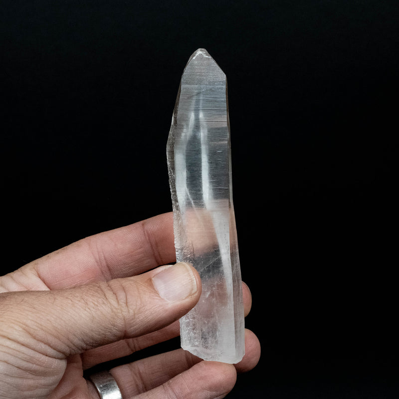 Lemurian Seed Quartz Crystal 96 g 117x24mm