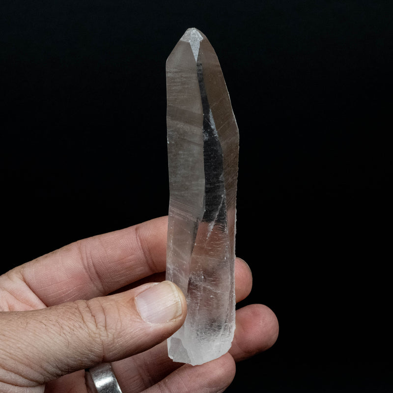 Lemurian Seed Quartz Crystal 96 g 117x24mm