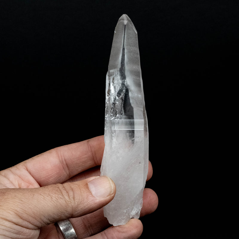 Lemurian Seed Quartz Crystal 109 g 133x30mm