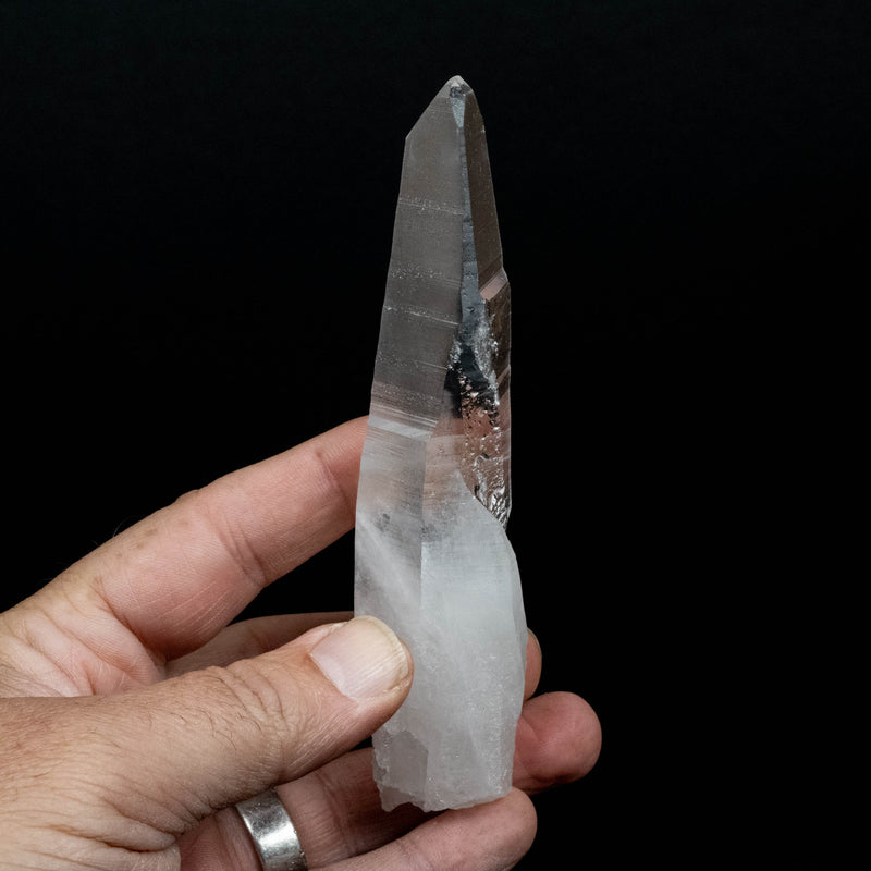 Lemurian Seed Quartz Crystal 109 g 133x30mm
