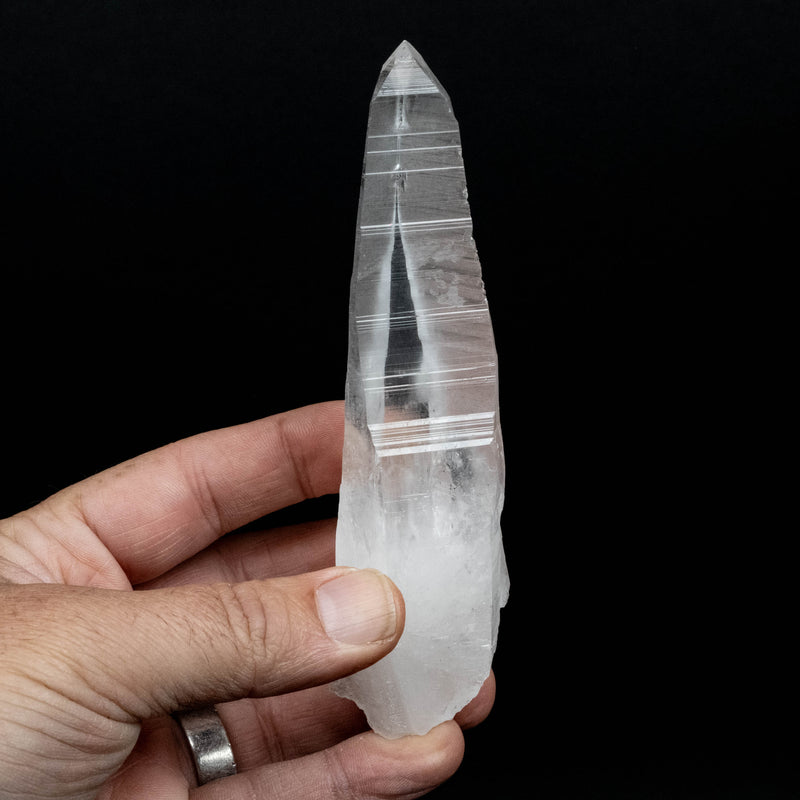 Lemurian Seed Quartz Crystal 150 g 135x35mm