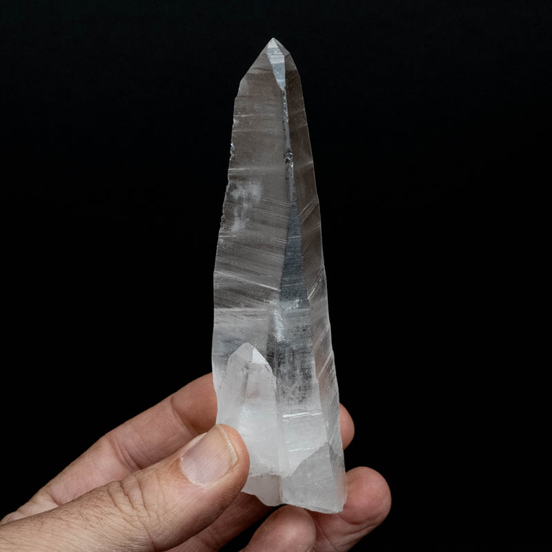Lemurian Seed Quartz Crystal 150 g 135x35mm