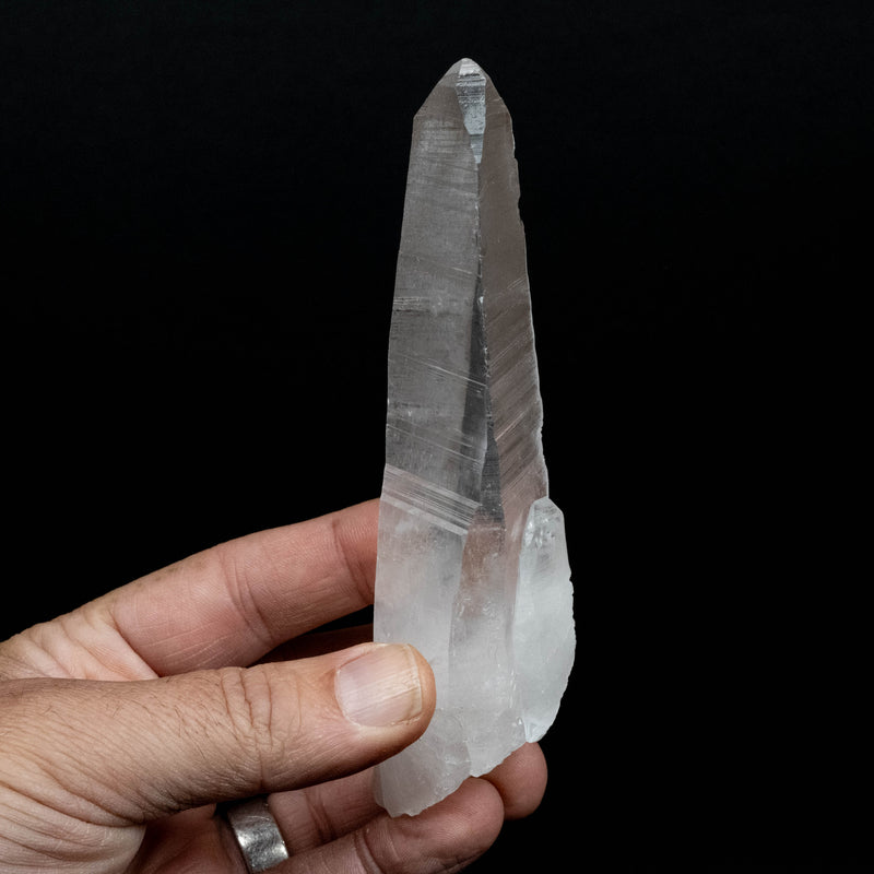 Lemurian Seed Quartz Crystal 150 g 135x35mm