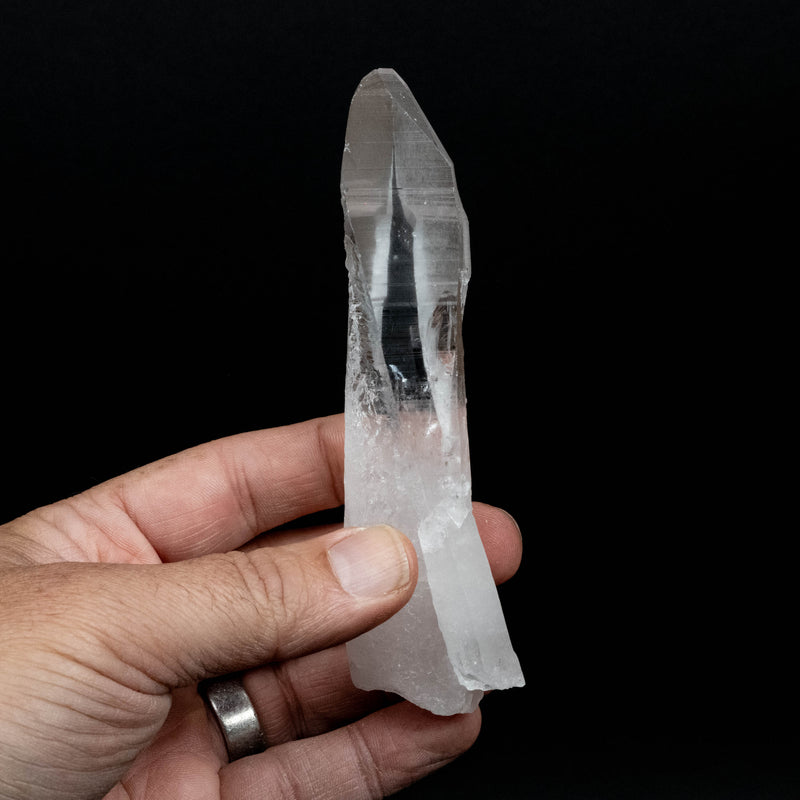 Lemurian Seed Quartz Crystal 124 g 128x42mm