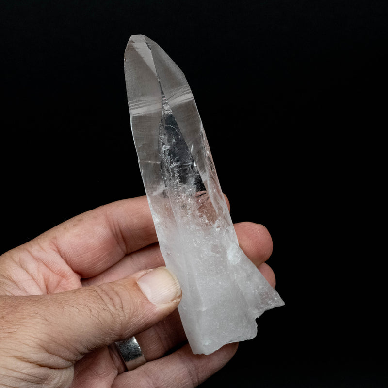 Lemurian Seed Quartz Crystal 124 g 128x42mm
