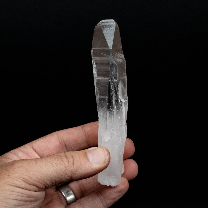 Lemurian Seed Quartz Crystal 124 g 128x42mm