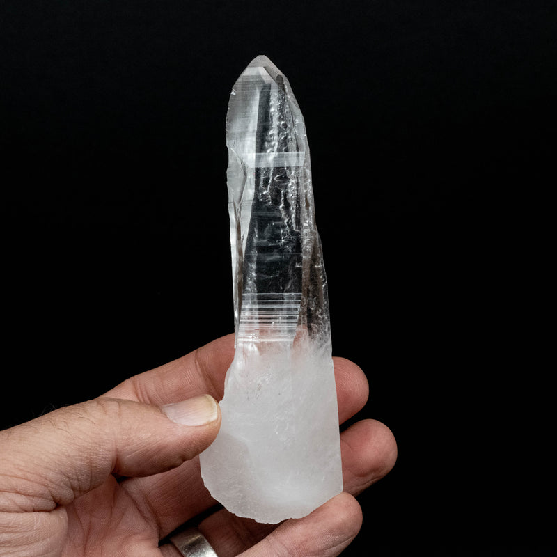 Lemurian Seed Quartz Crystal 121 g 126x39mm