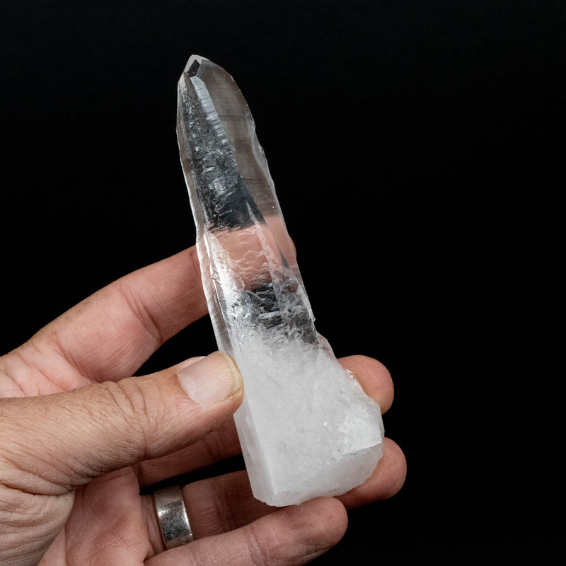 Lemurian Seed Quartz Crystal 121 g 126x39mm