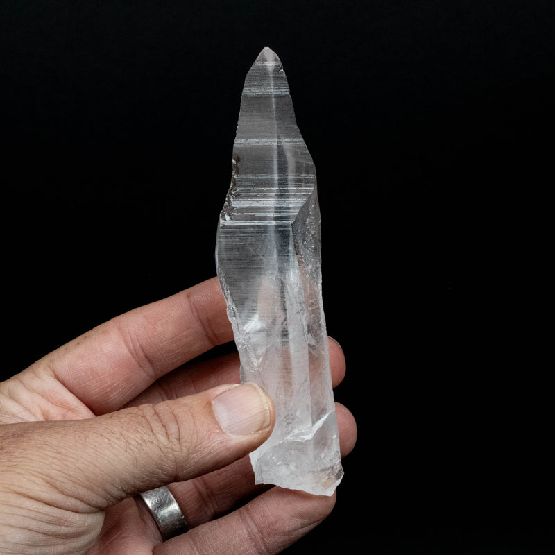 Lemurian Seed Quartz Crystal 108 g 124x30mm