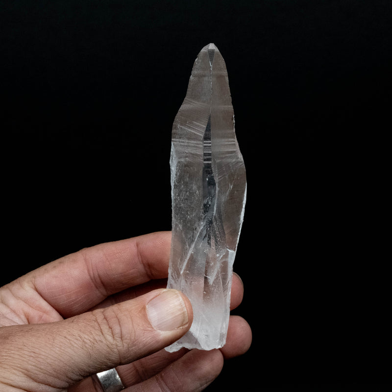 Lemurian Seed Quartz Crystal 108 g 124x30mm