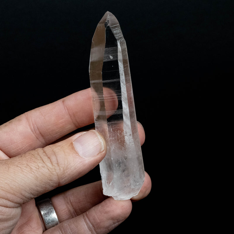 Lemurian Seed Quartz Crystal 64 g 102x25mm
