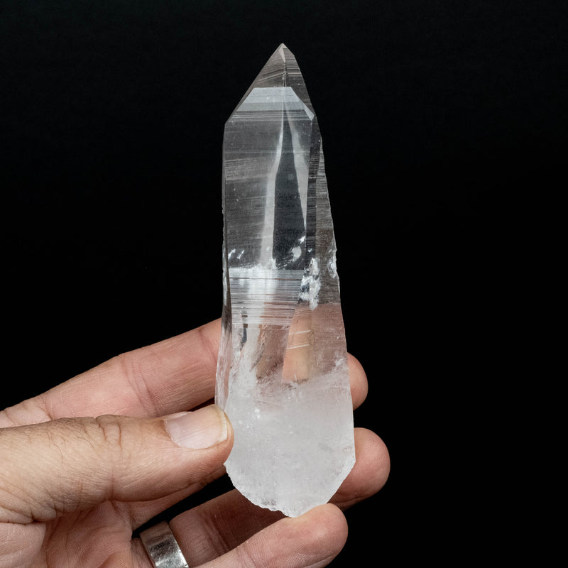 Lemurian Seed Quartz Crystal 148 g 116x38mm