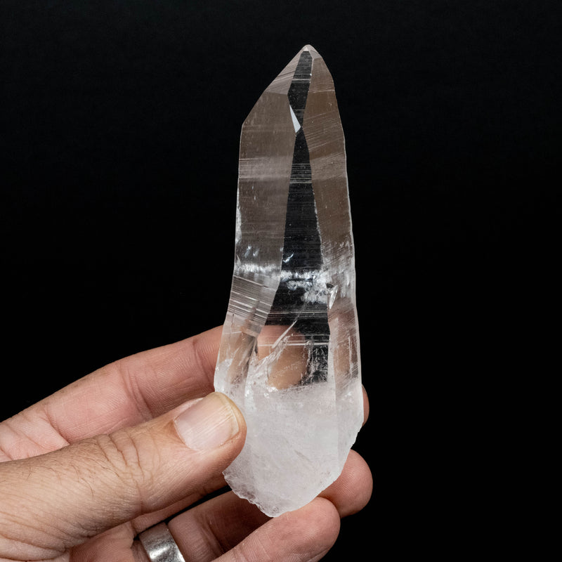 Lemurian Seed Quartz Crystal 148 g 116x38mm