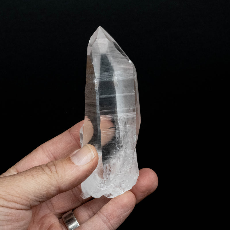 Lemurian Seed Quartz Crystal 194 g 113x40mm