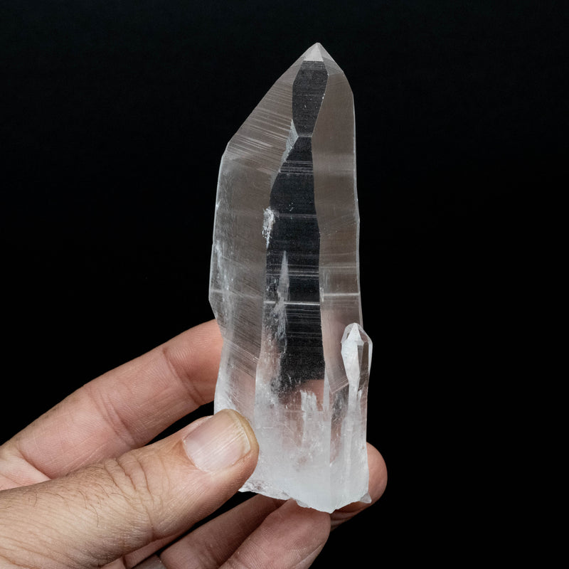 Lemurian Seed Quartz Crystal 194 g 113x40mm