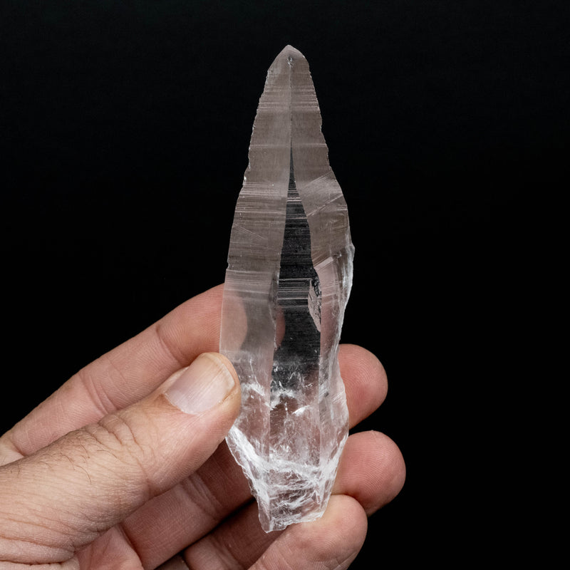 Lemurian Seed Quartz Crystal 69 g 108x26mm