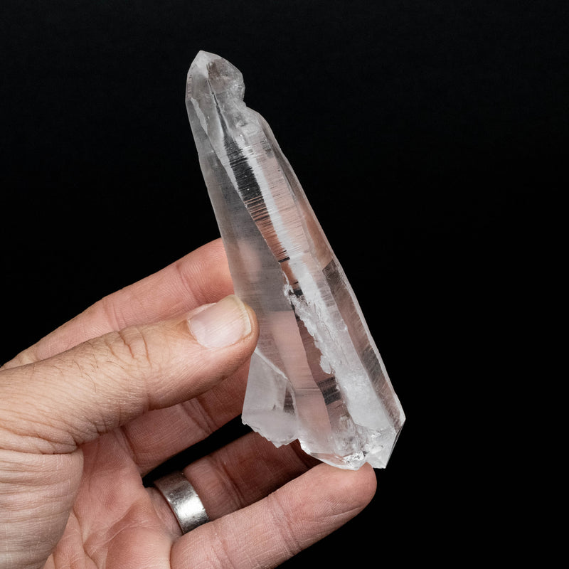 Lemurian Seed Quartz Crystal 124 g 117x34mm DT