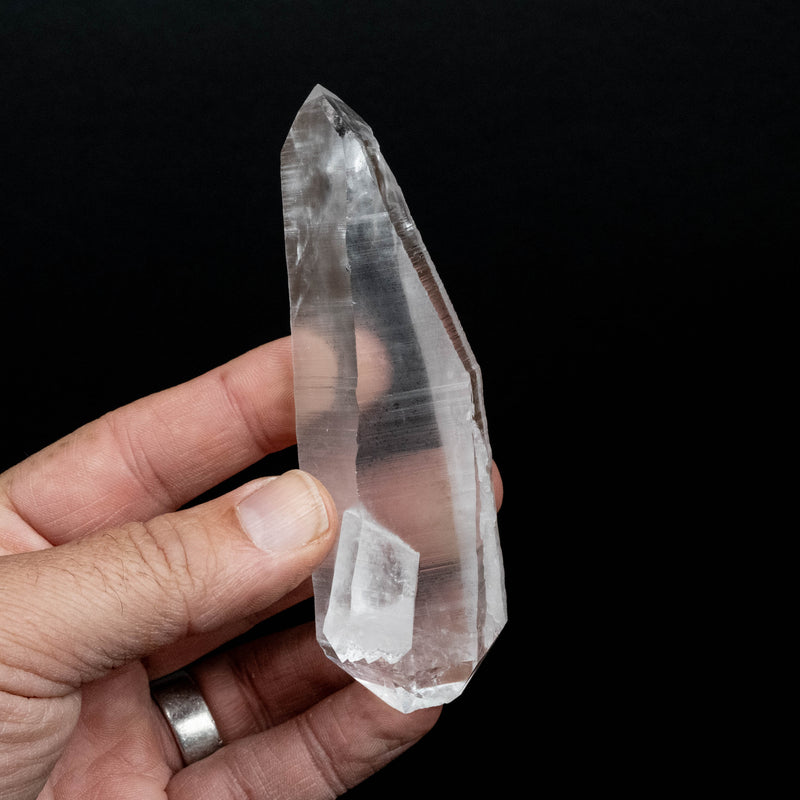 Lemurian Seed Quartz Crystal 124 g 117x34mm DT