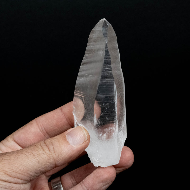 Lemurian Seed Quartz Crystal 154 g 109x40mm