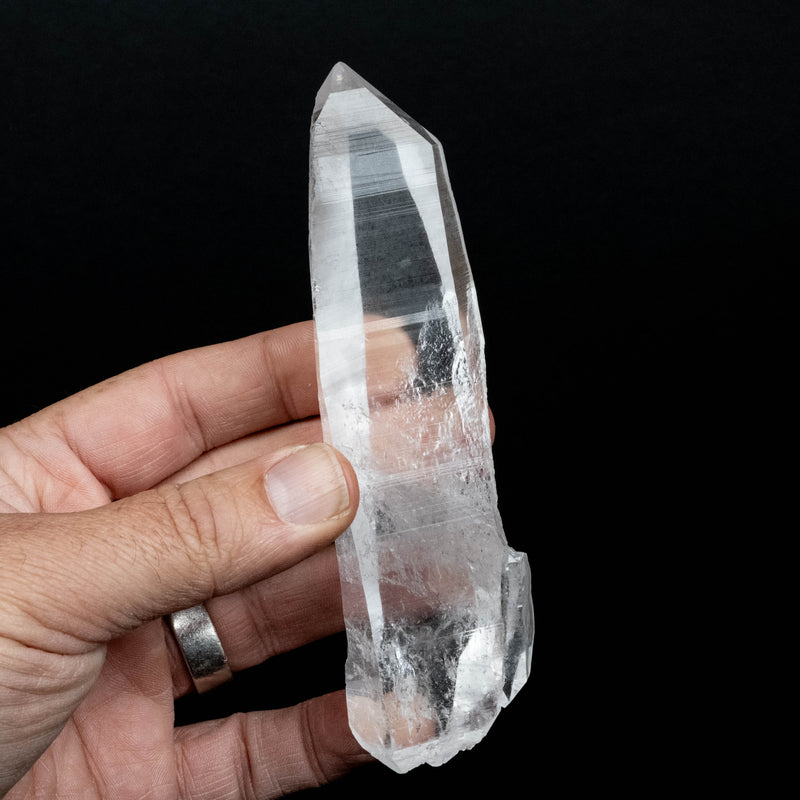 Lemurian Seed Quartz Crystal 174 g 138x39mm DT