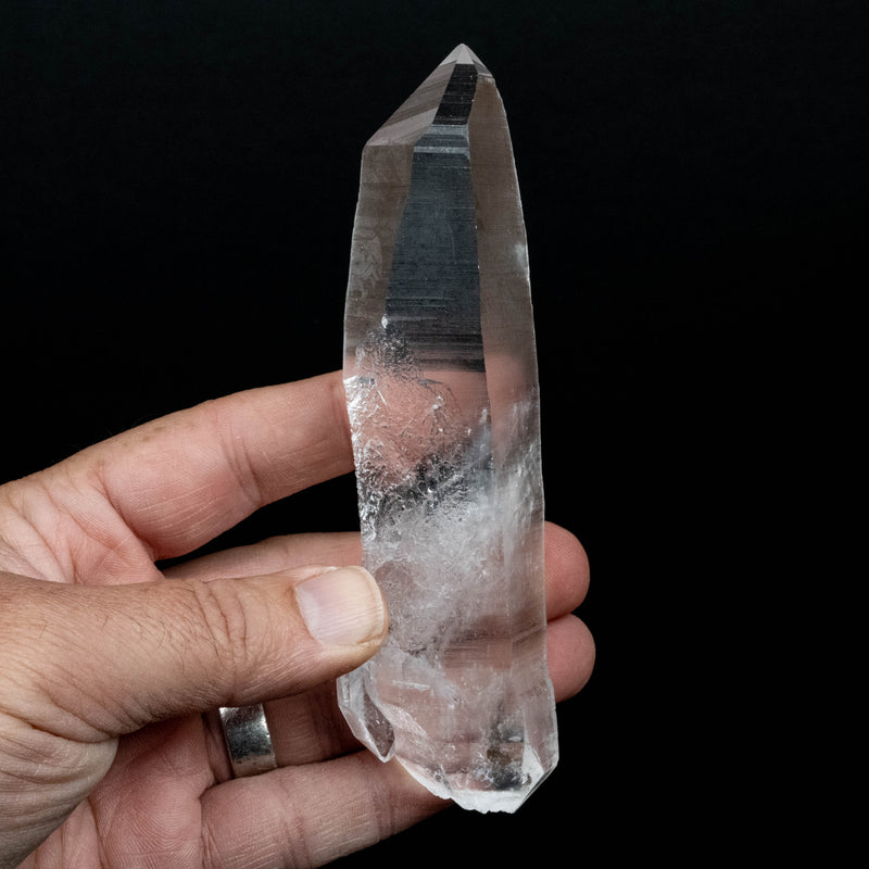 Lemurian Seed Quartz Crystal 174 g 138x39mm DT