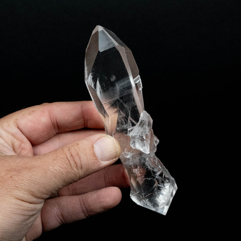 Lemurian Seed Quartz Crystal 154 g 133x33mm DT