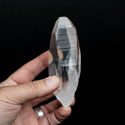 Lemurian Seed Quartz Crystal 208 g 116x42mm - InnerVision Crystals